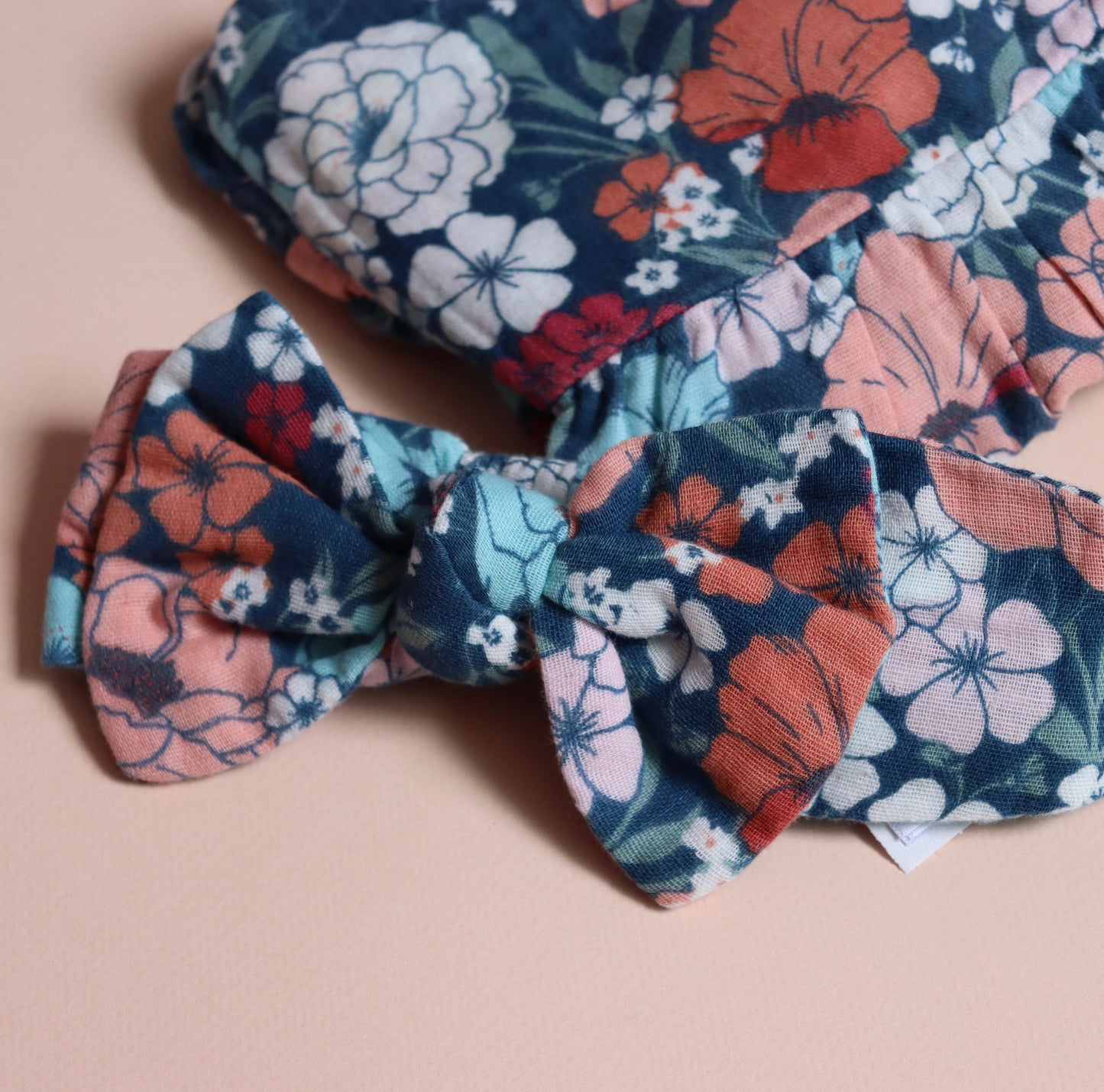 Bandita Flores Azul