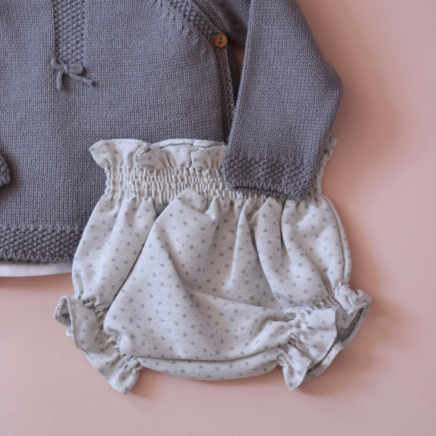 Conjunto Lazo Gris