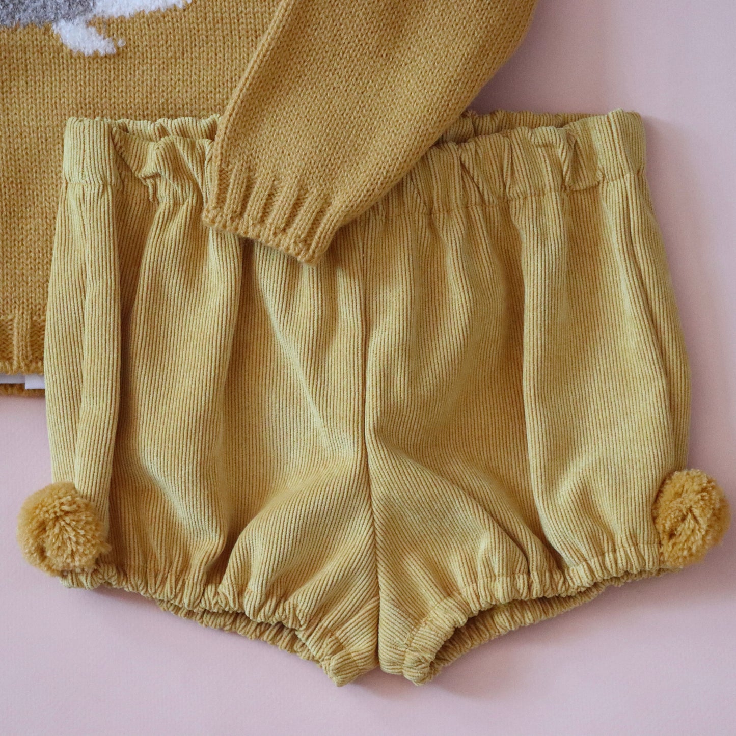 Conjunto Erizo Niño Amarillo