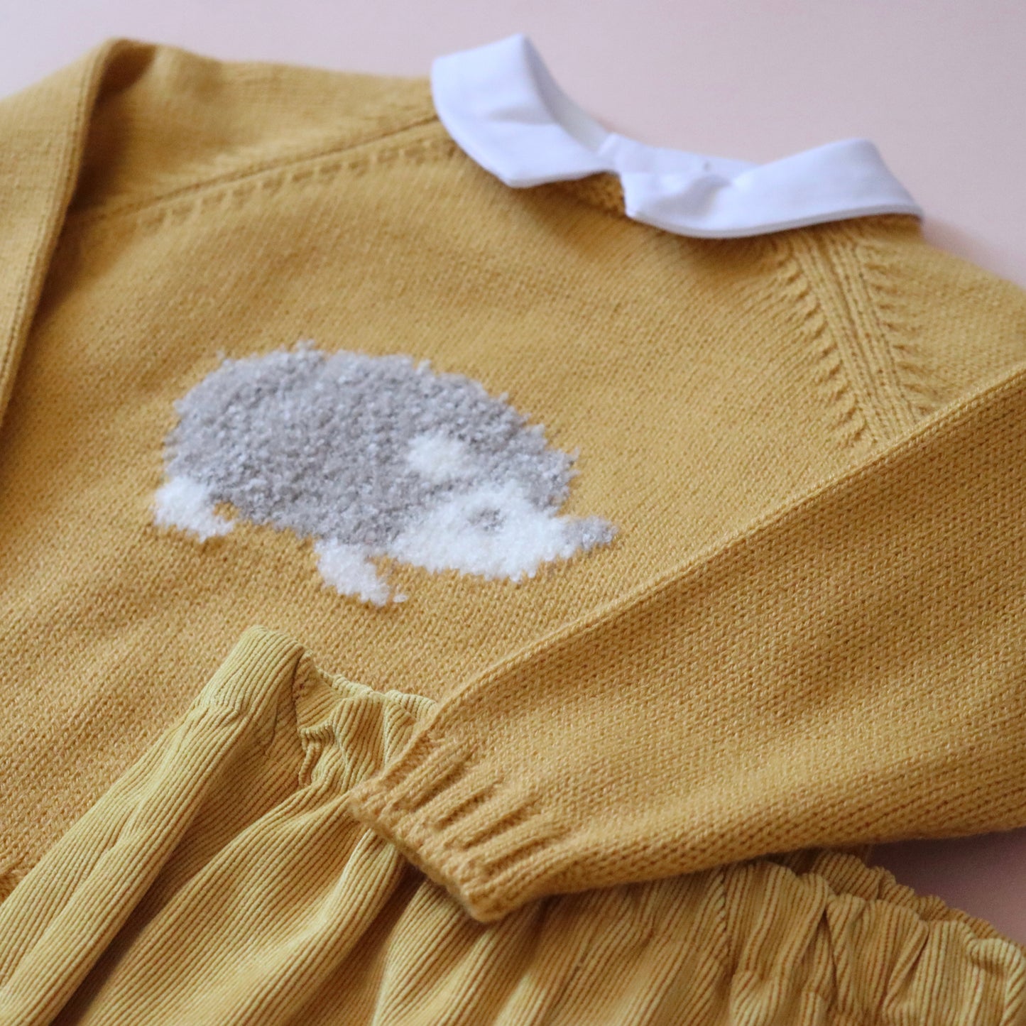Conjunto Erizo Niño Amarillo