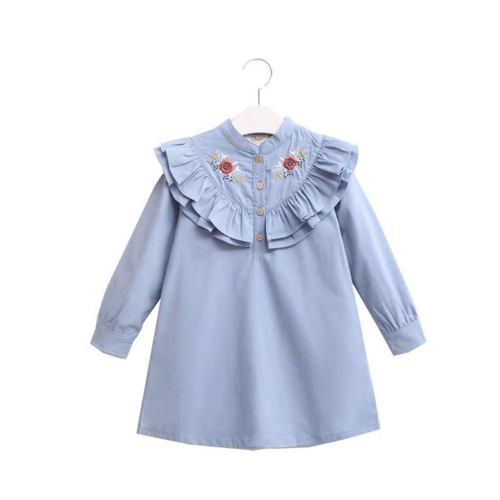Vestido Jr demi flores