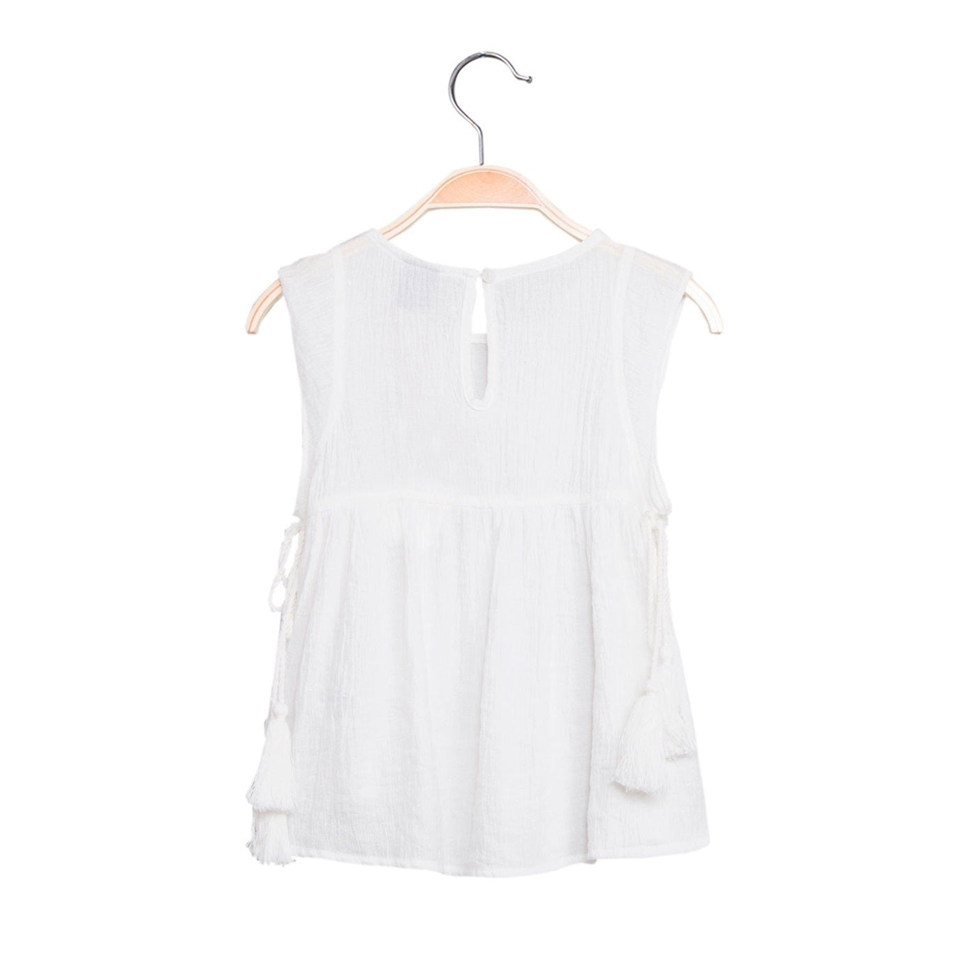 Blusa Jr niña borlas