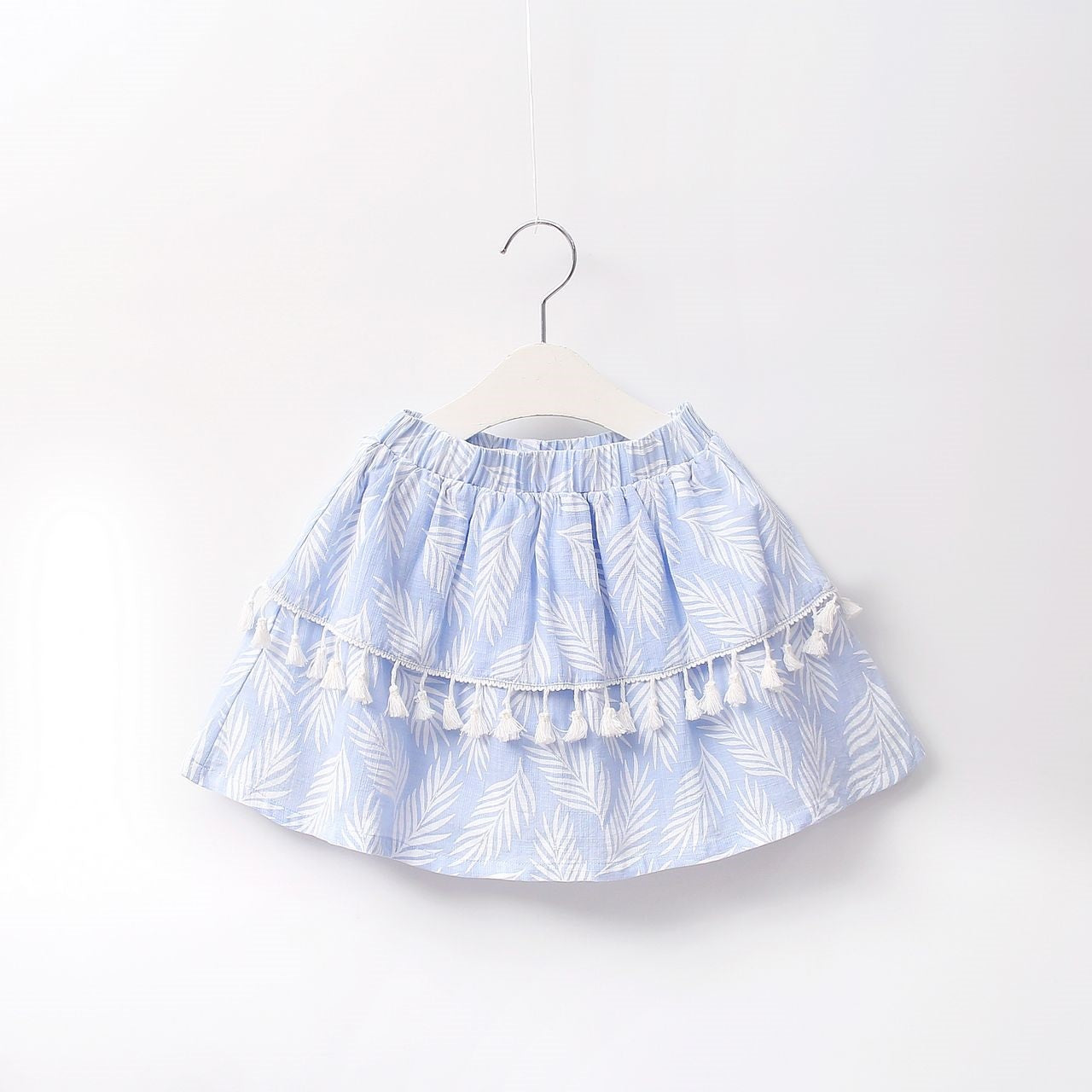 Falda niña jr hojas amazonas