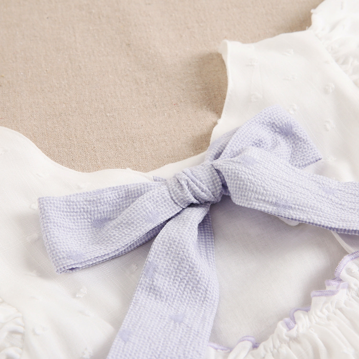 Vestido Jr niña plumeti violeta