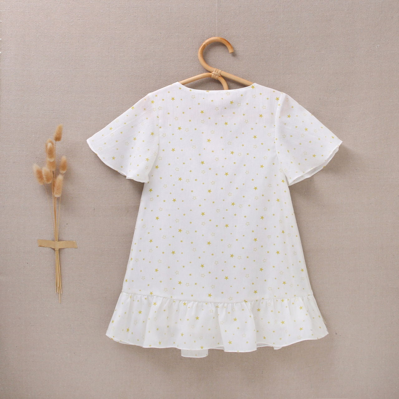 Vestido niña jr estrellas