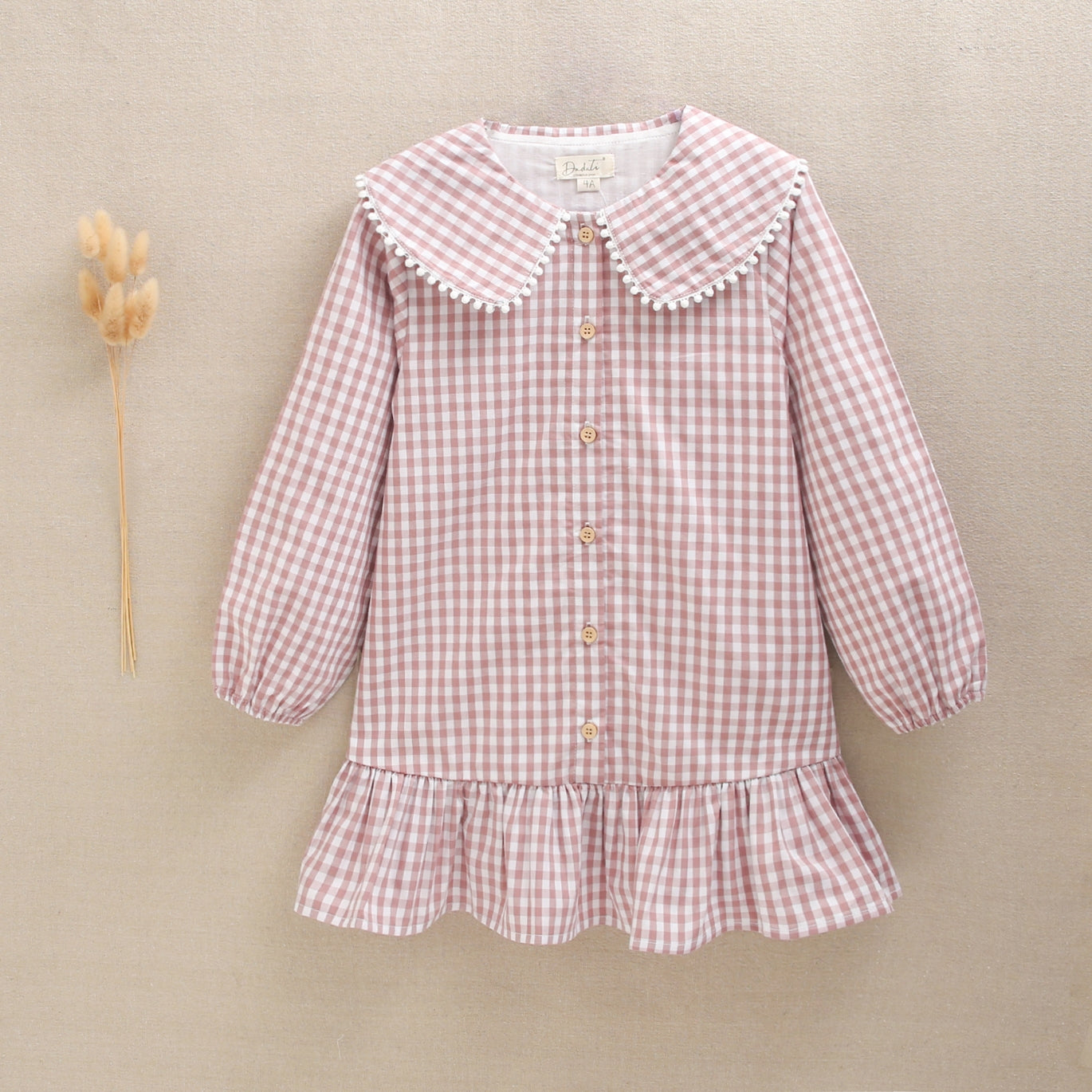 Vestido Jr malva