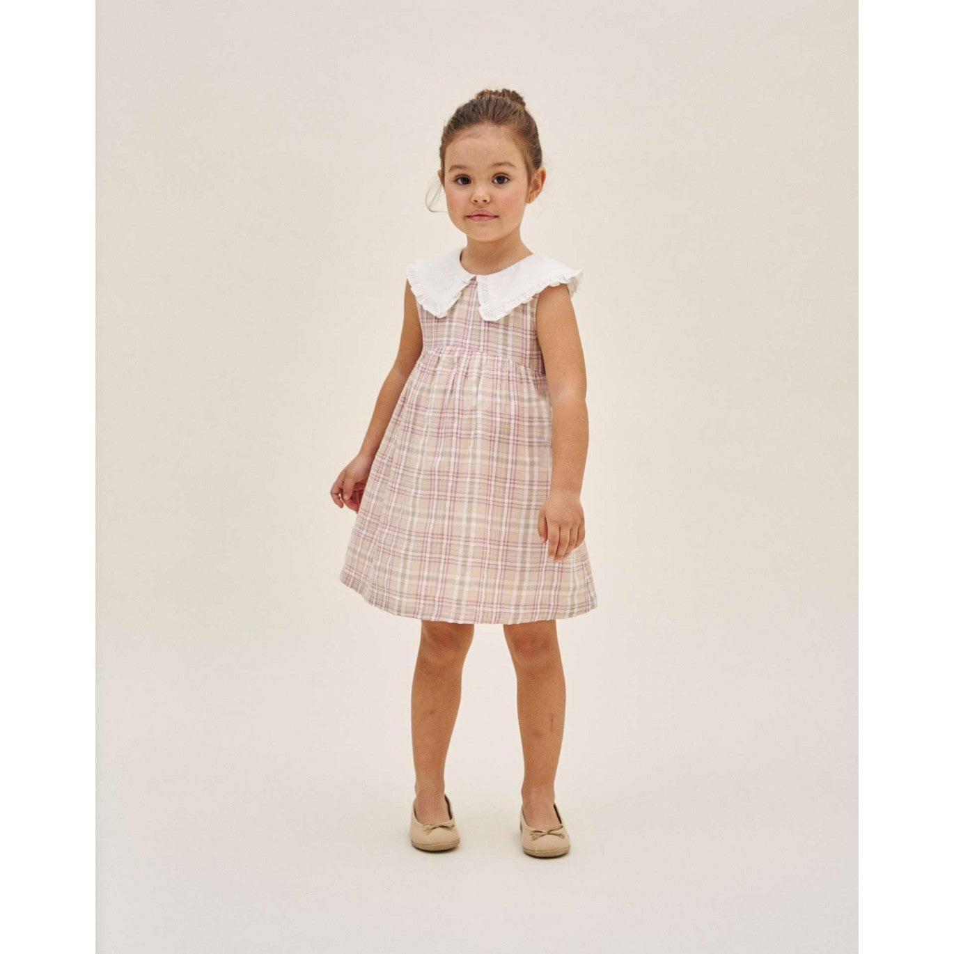Vestido niña Jr malva