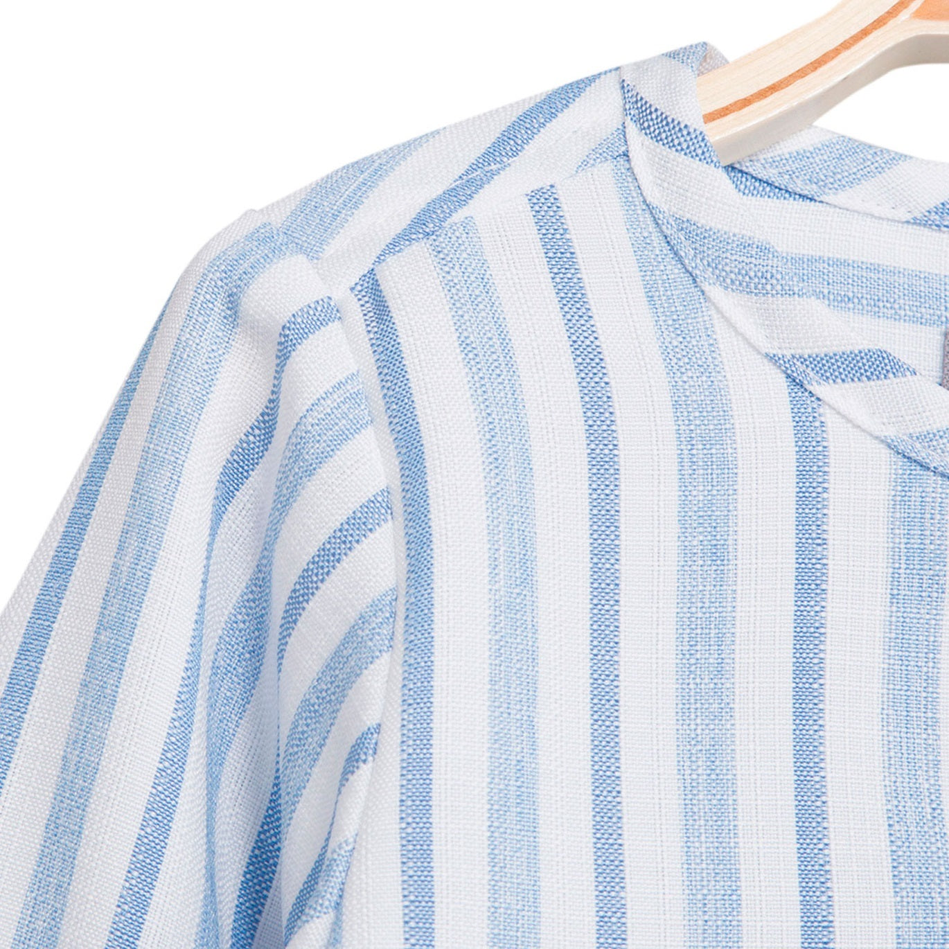 Camisa bebé niño rayas azules