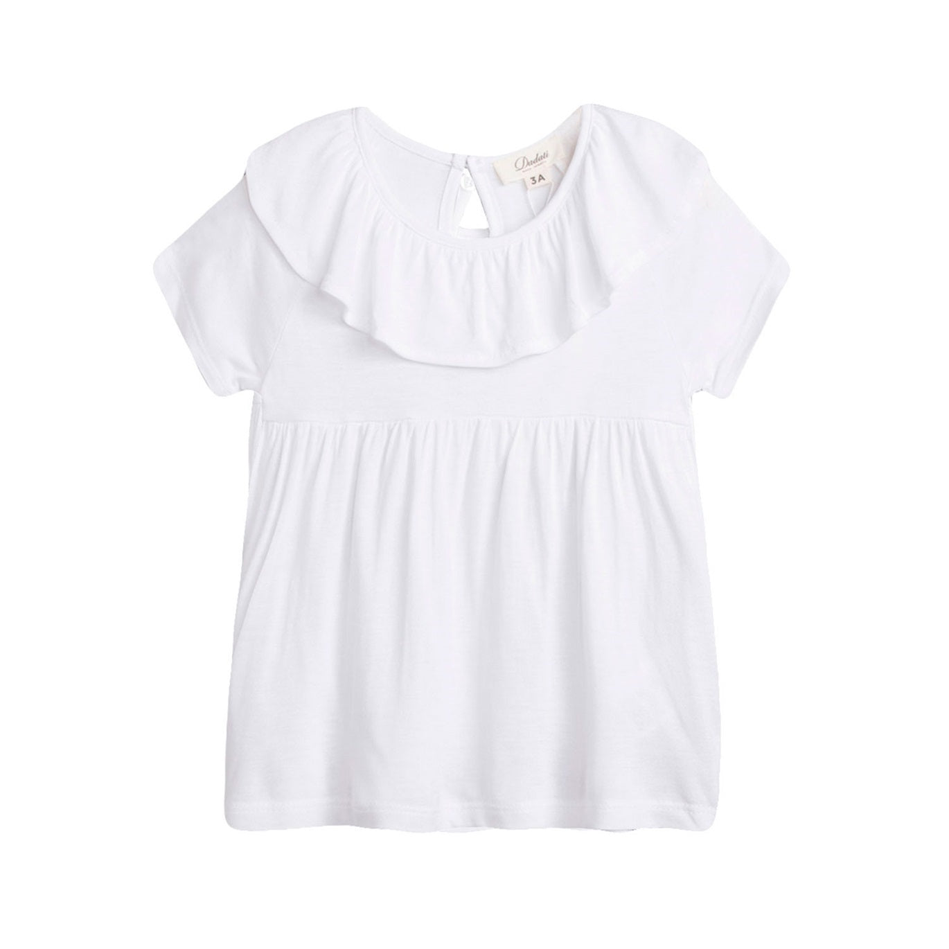 Camiseta Jr blanca manga corta