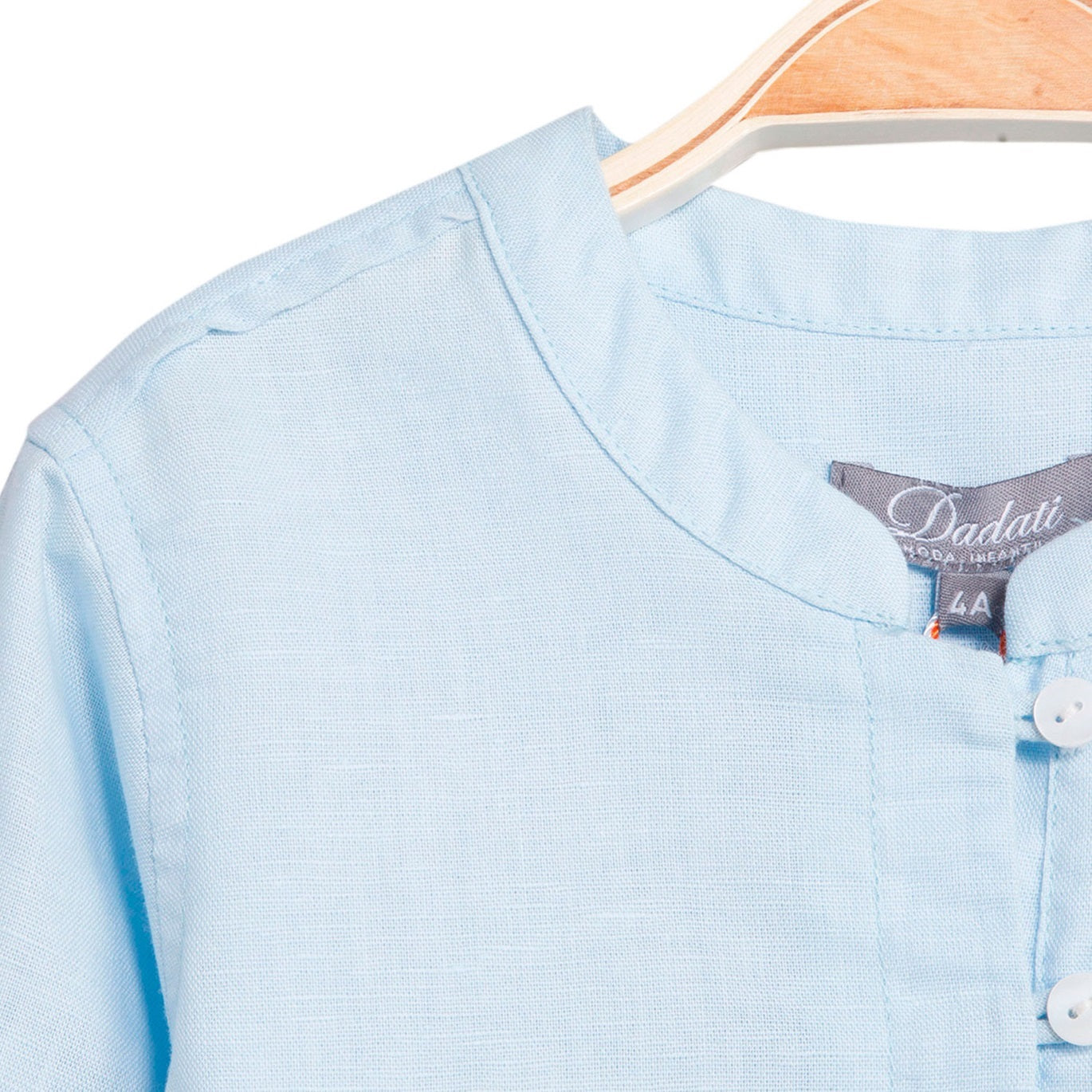 Camisa Jr niño azul agua