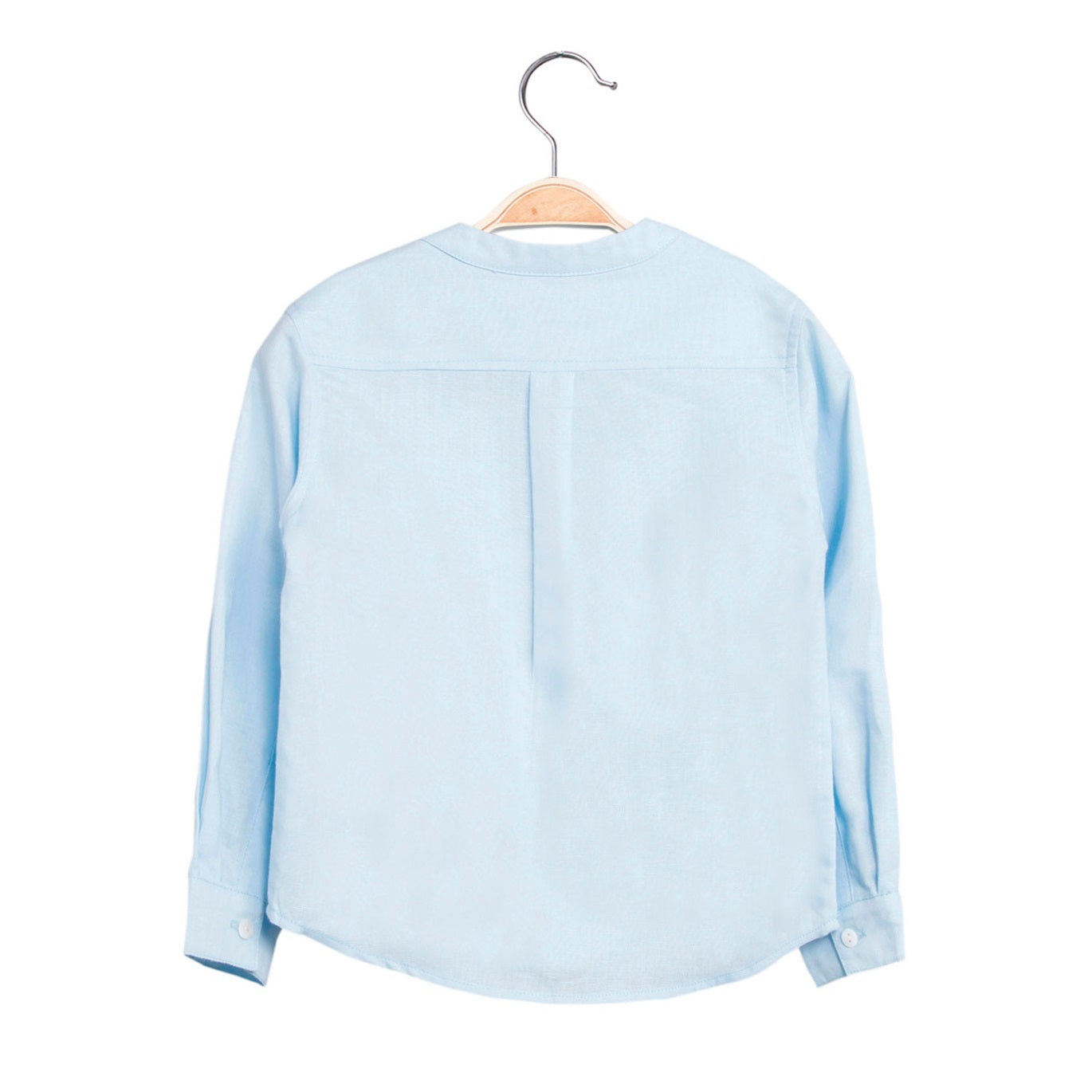 Camisa Jr niño azul agua