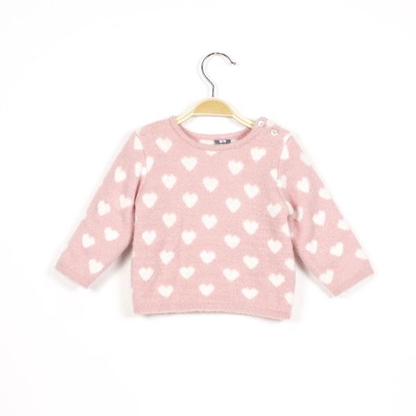 Jersey bebé niña corazones