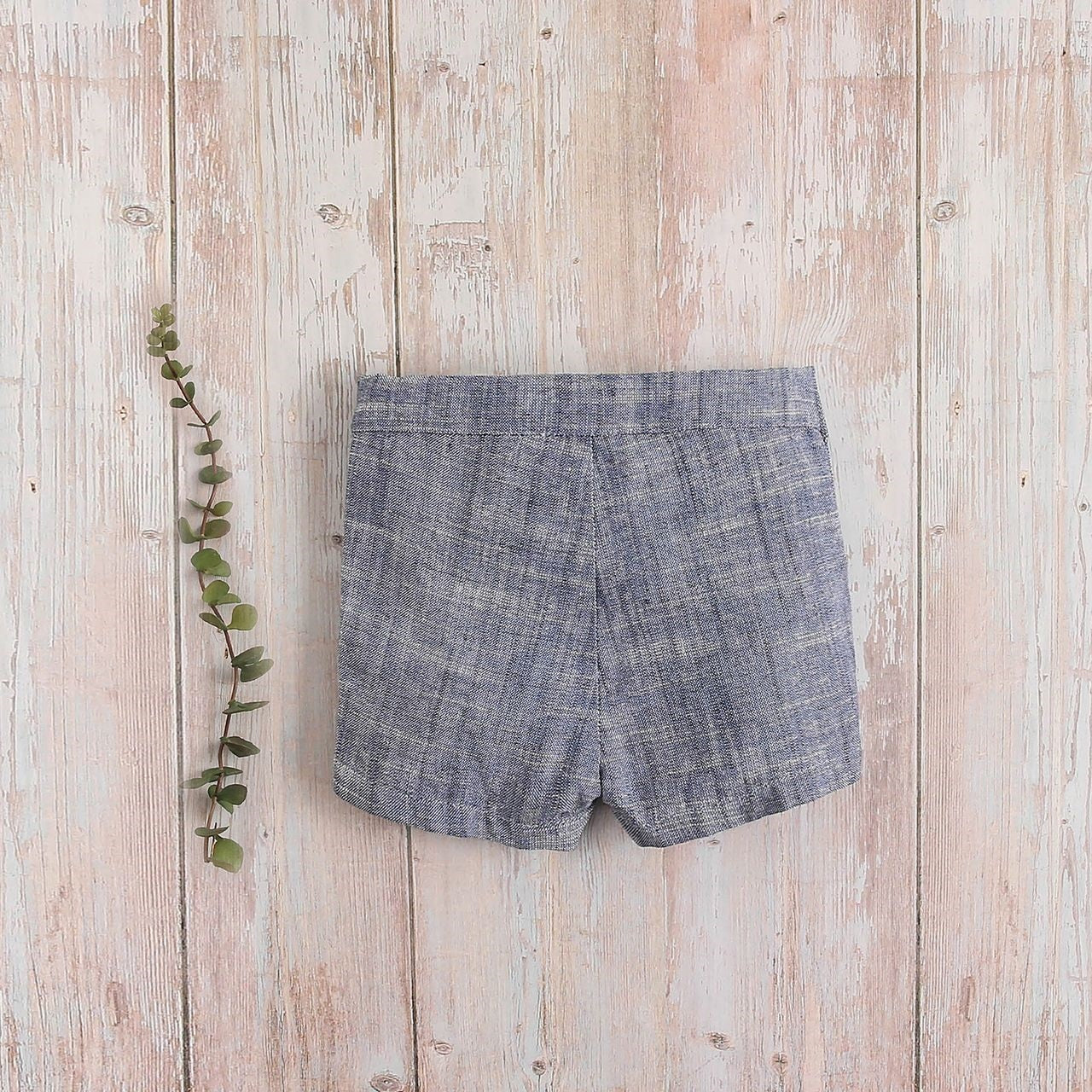 Short bebé niño azul