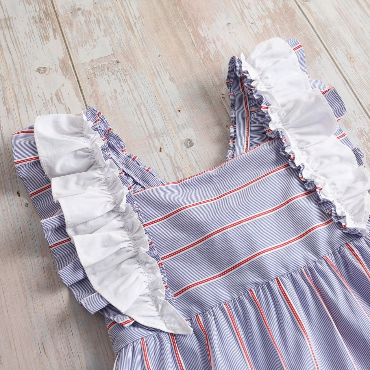 Vestido Jr multirayas