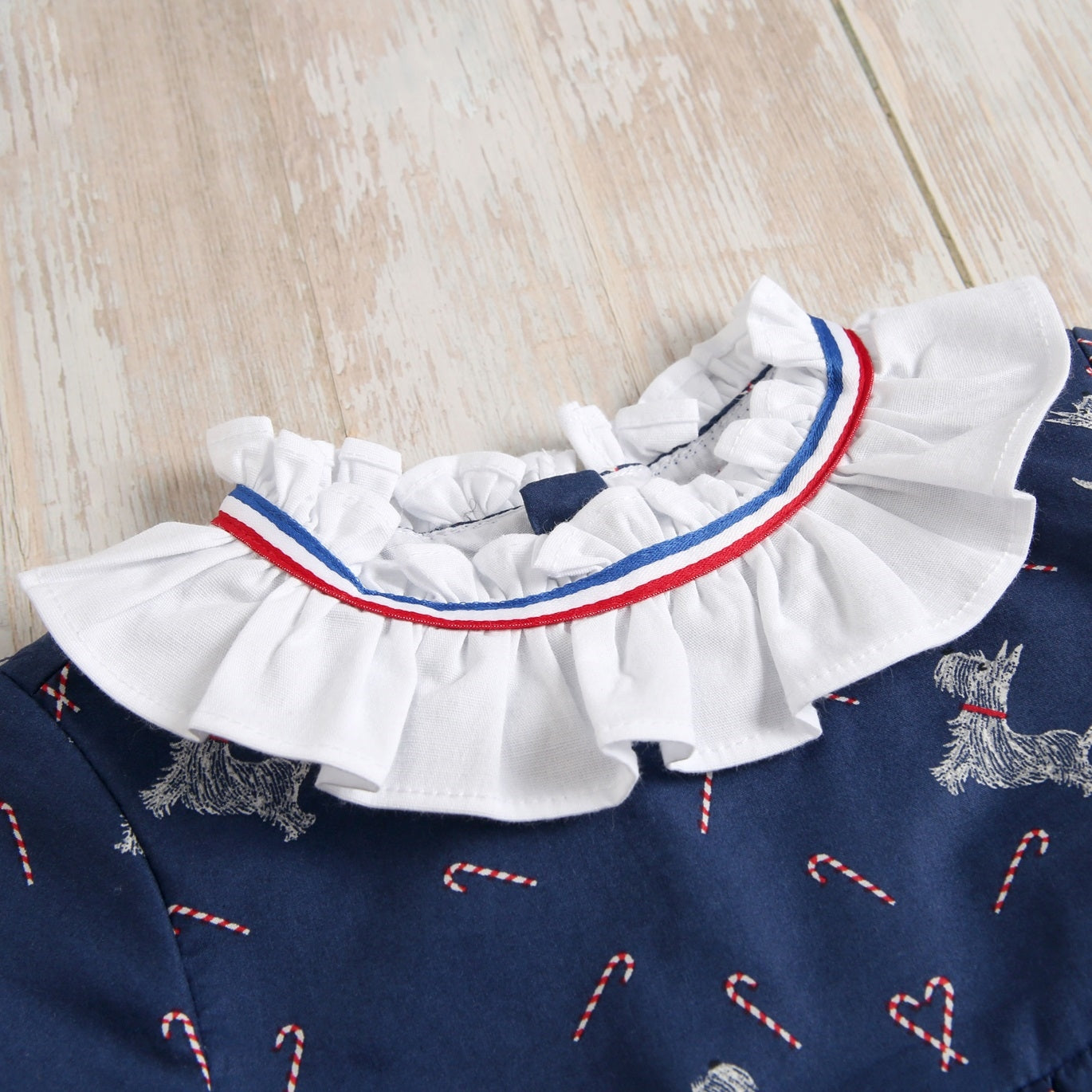 Vestido bebé niña perritos