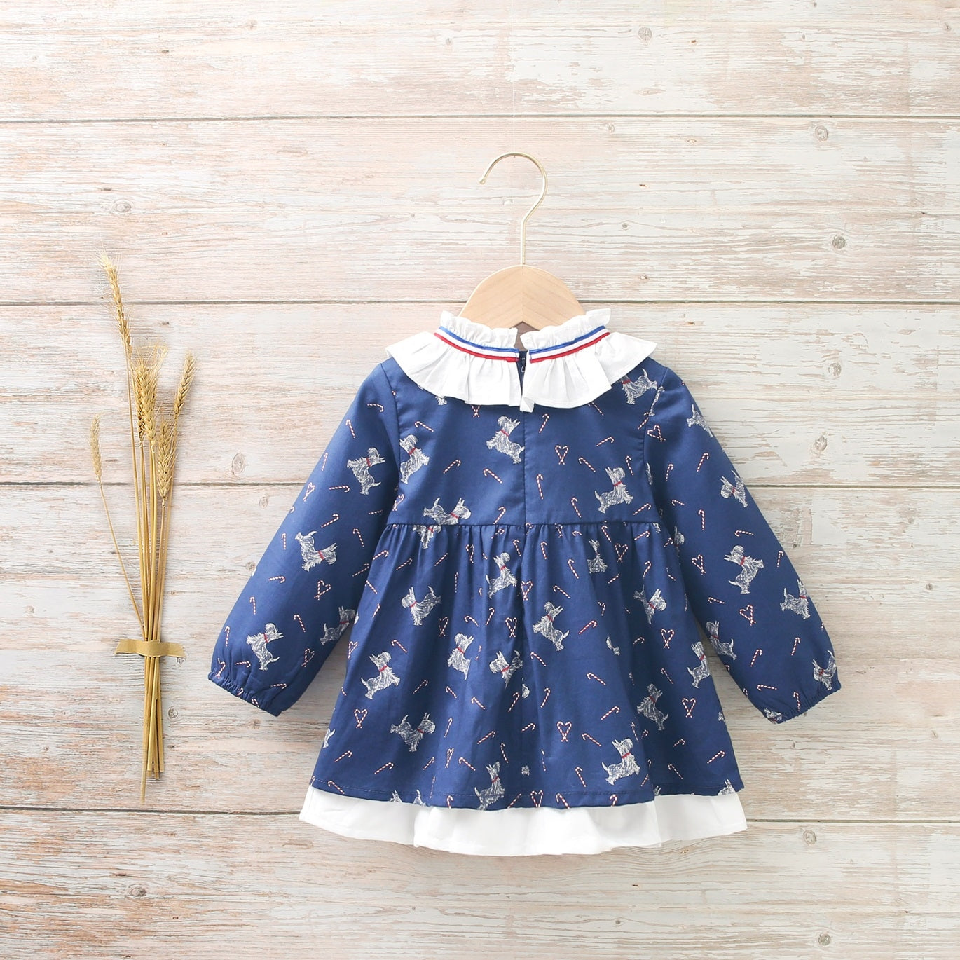 Vestido bebé niña perritos