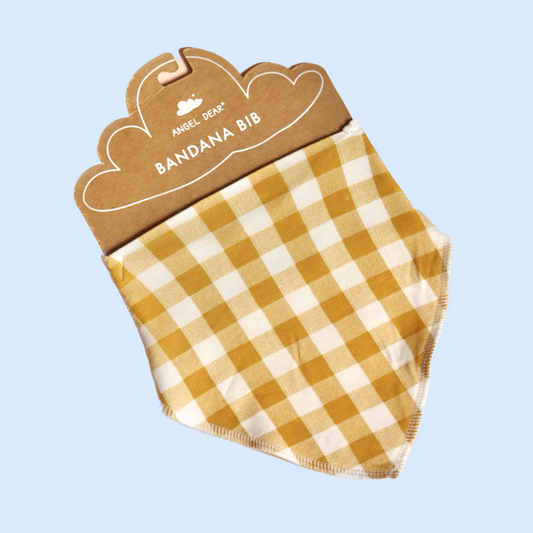 Bandana Gingham Honey Orange