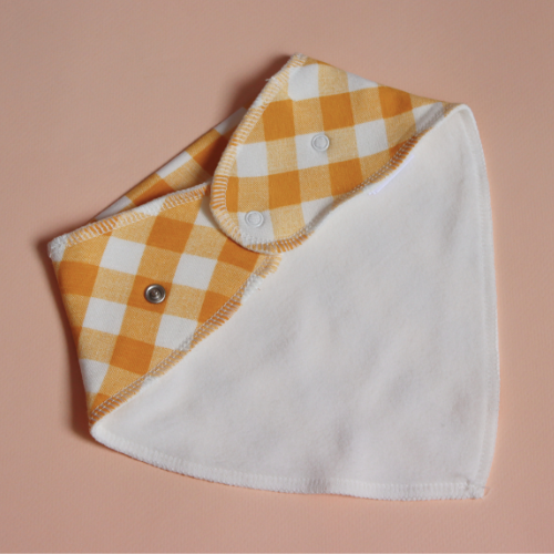 Bandana Gingham Honey Orange