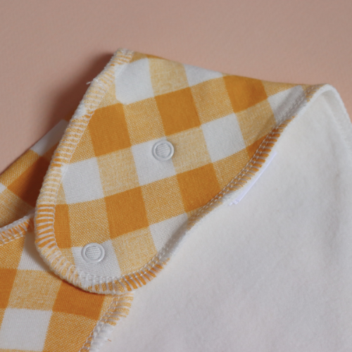Bandana Gingham Honey Orange