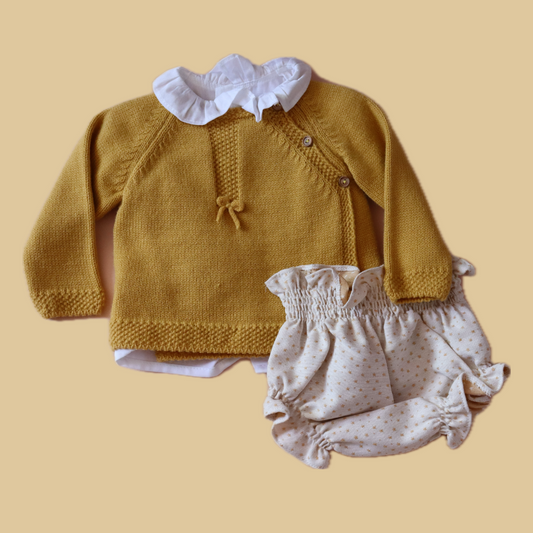 Conjunto Lazo Amarillo