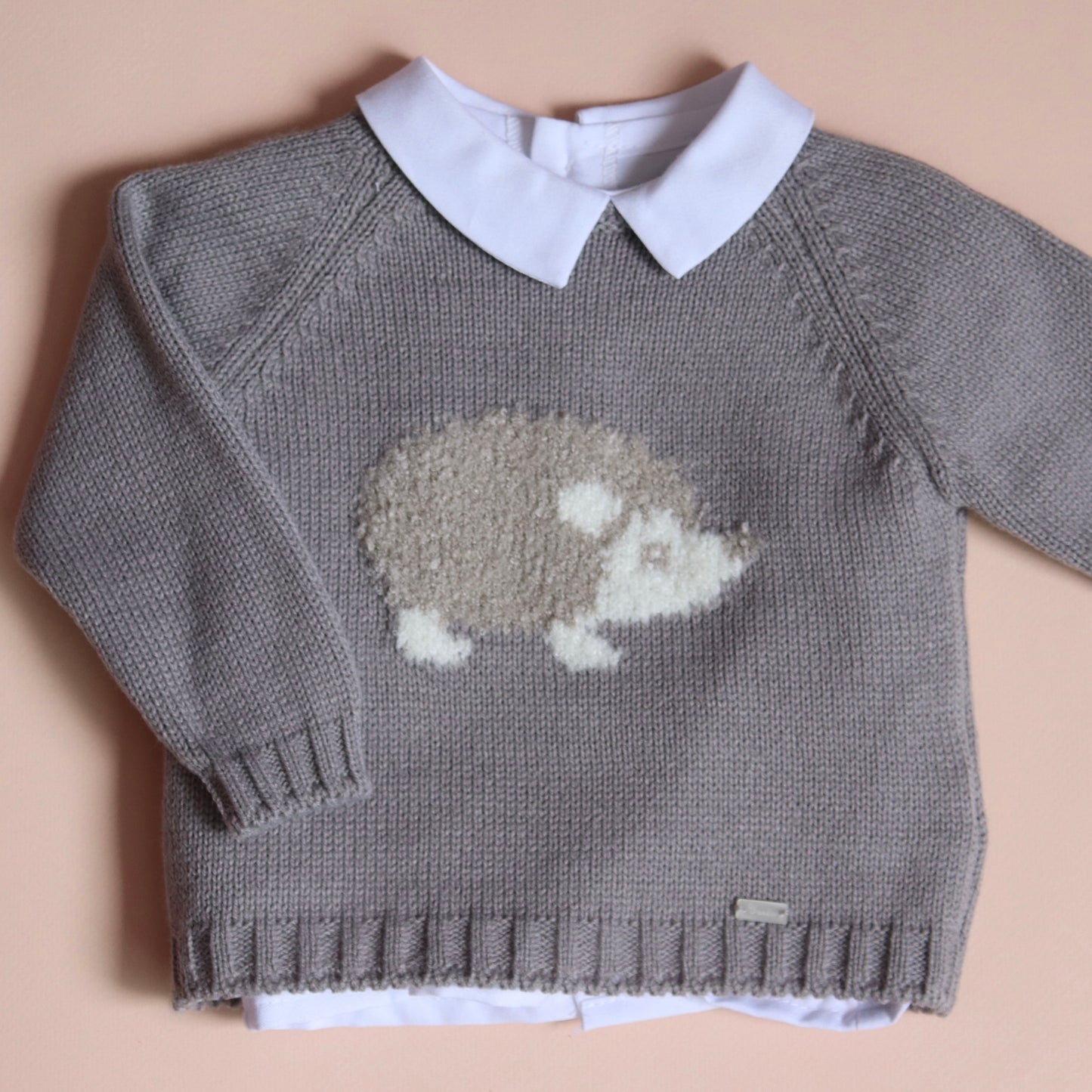Conjunto Erizo Niño Gris