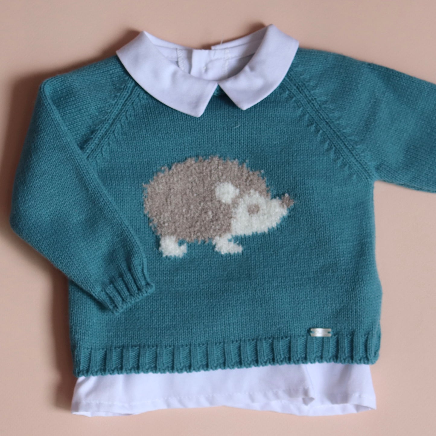 Conjunto Erizo Niño Verde Turquesa