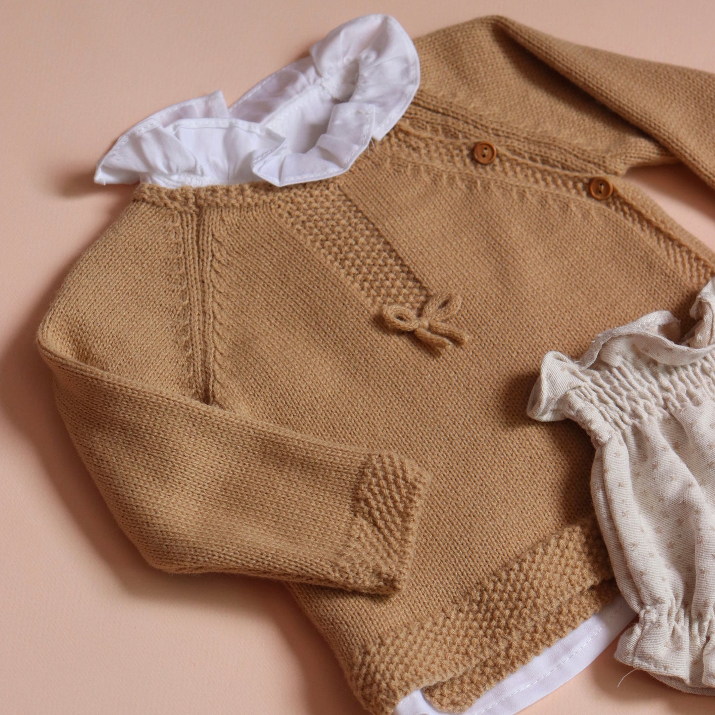 Conjunto Lazo Beige