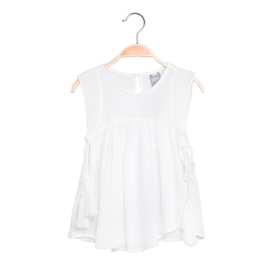 Blusa Jr niña borlas