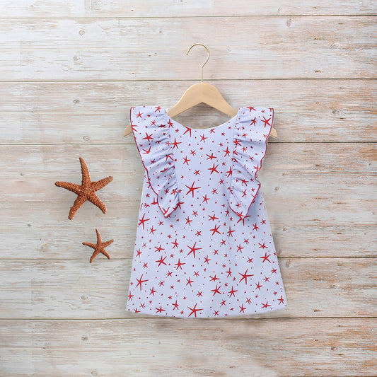 Vestido Jr estrella mar
