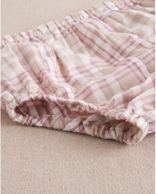 Vestido bebé para niña malva