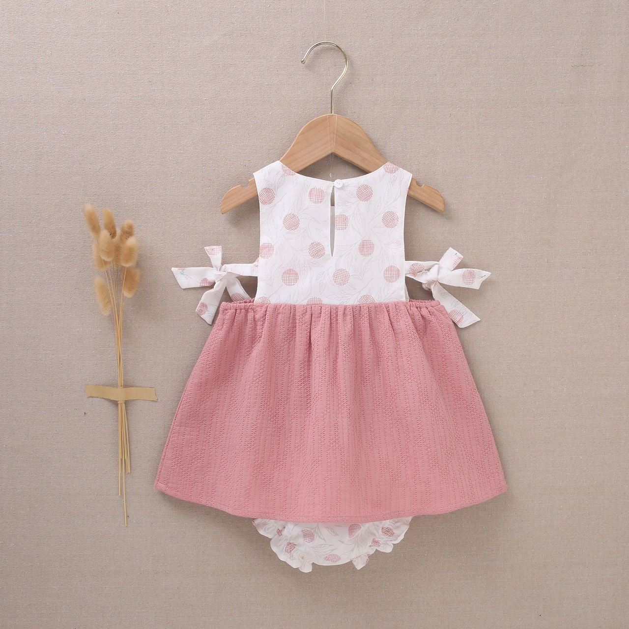 vestido bebé niña Jr flor cerezo