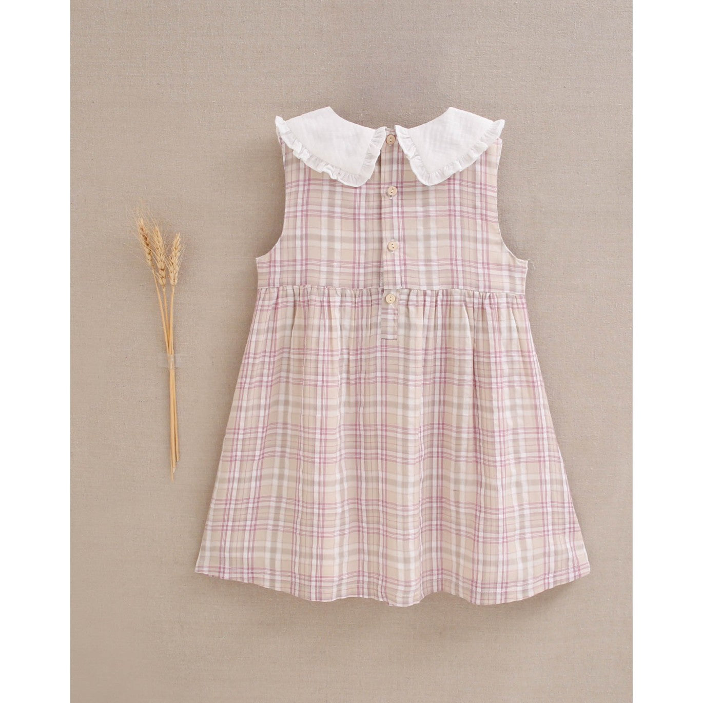 Vestido niña Jr malva