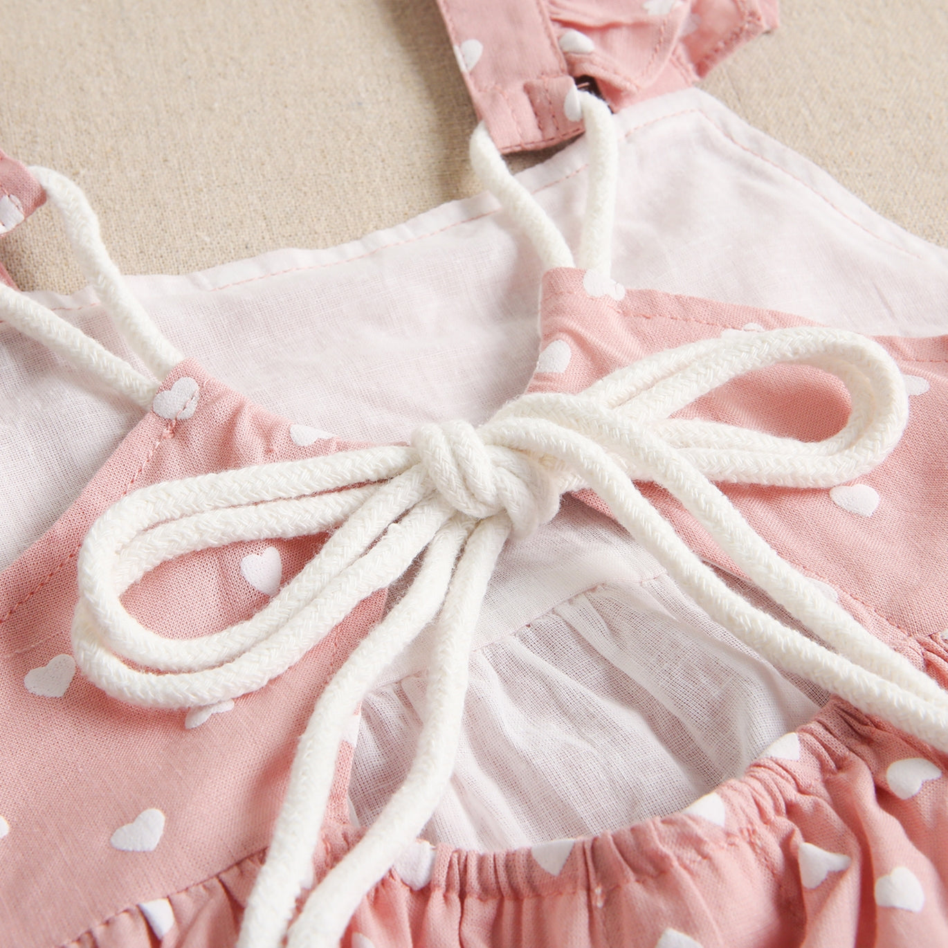 Vestido Jr niña corazones
