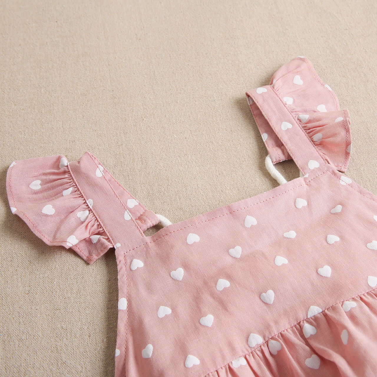 Vestido Jr niña corazones
