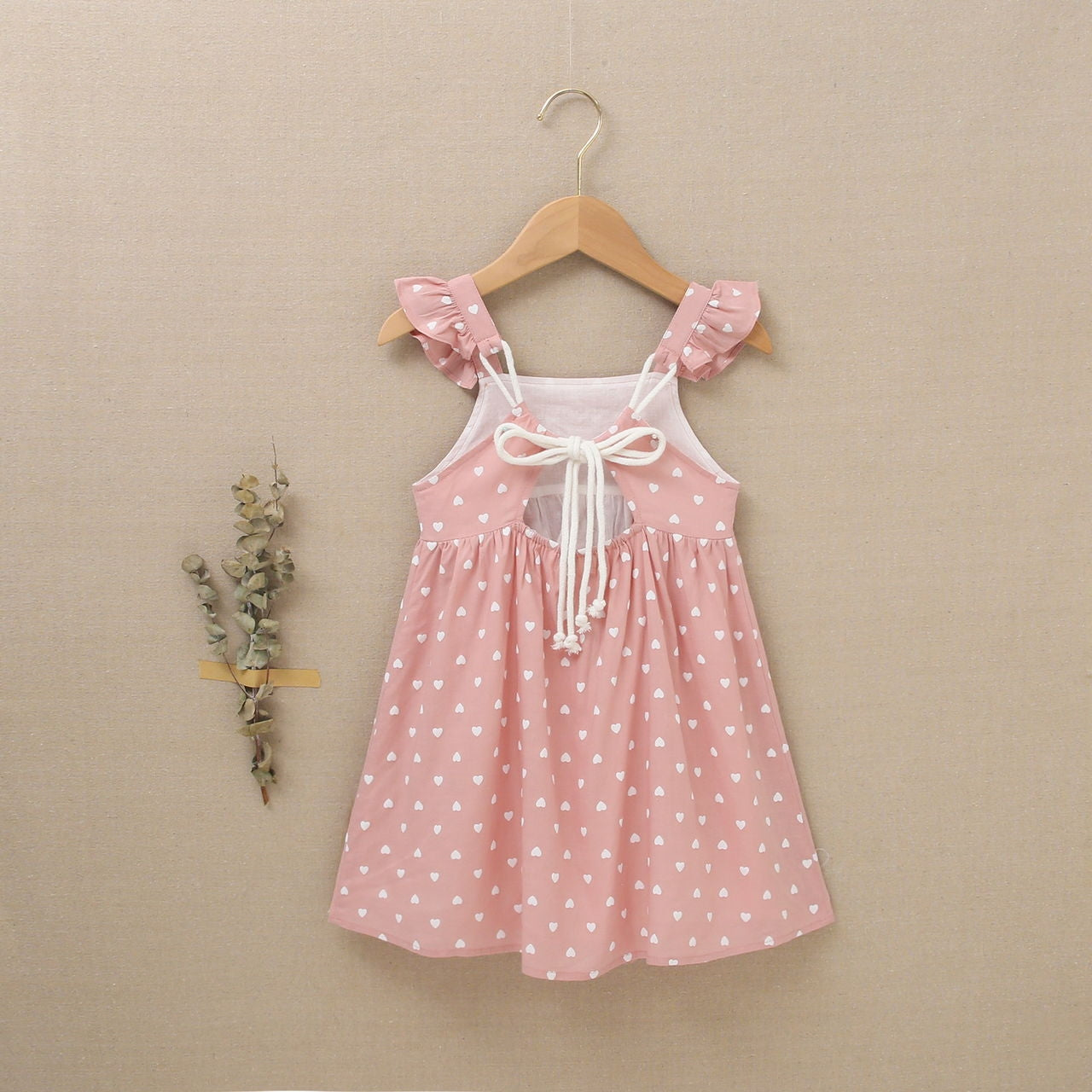Vestido Jr niña corazones
