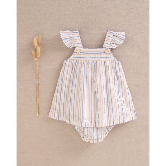 Vestido bebé niña mediterráneo