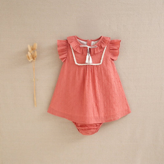 Vestido bebé niña Creta