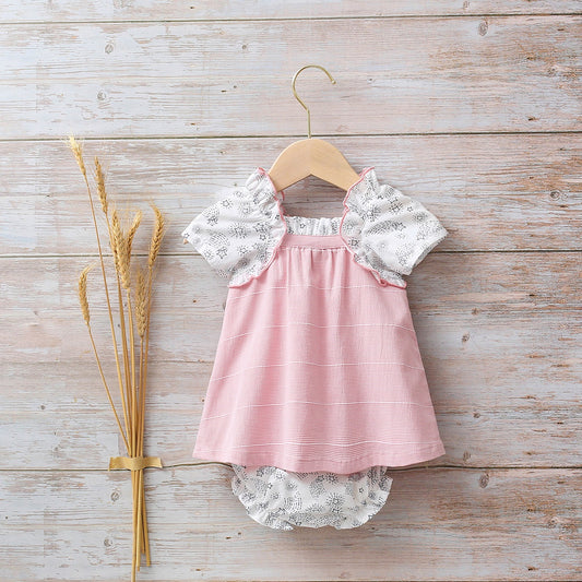 Vestido bebé niña estrellas fugaces
