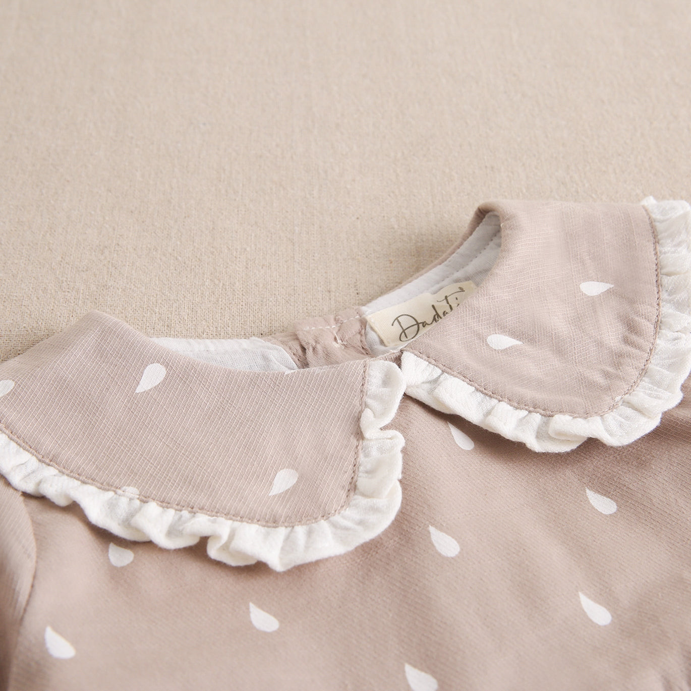 Vestido bebé niña moonlight beige