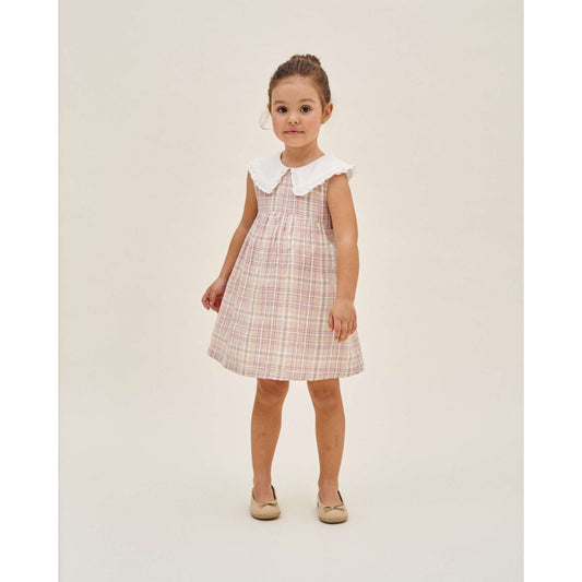Vestido niña Jr malva