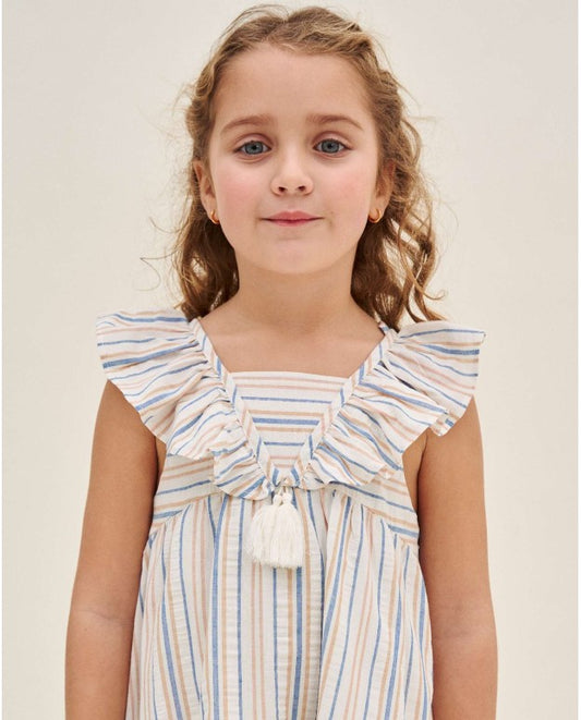 vestido Jr niña mediterráneo