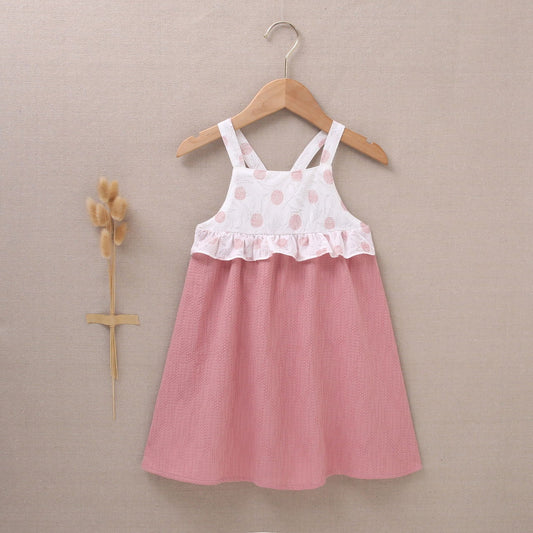 Vestido niña jr flor cerezo