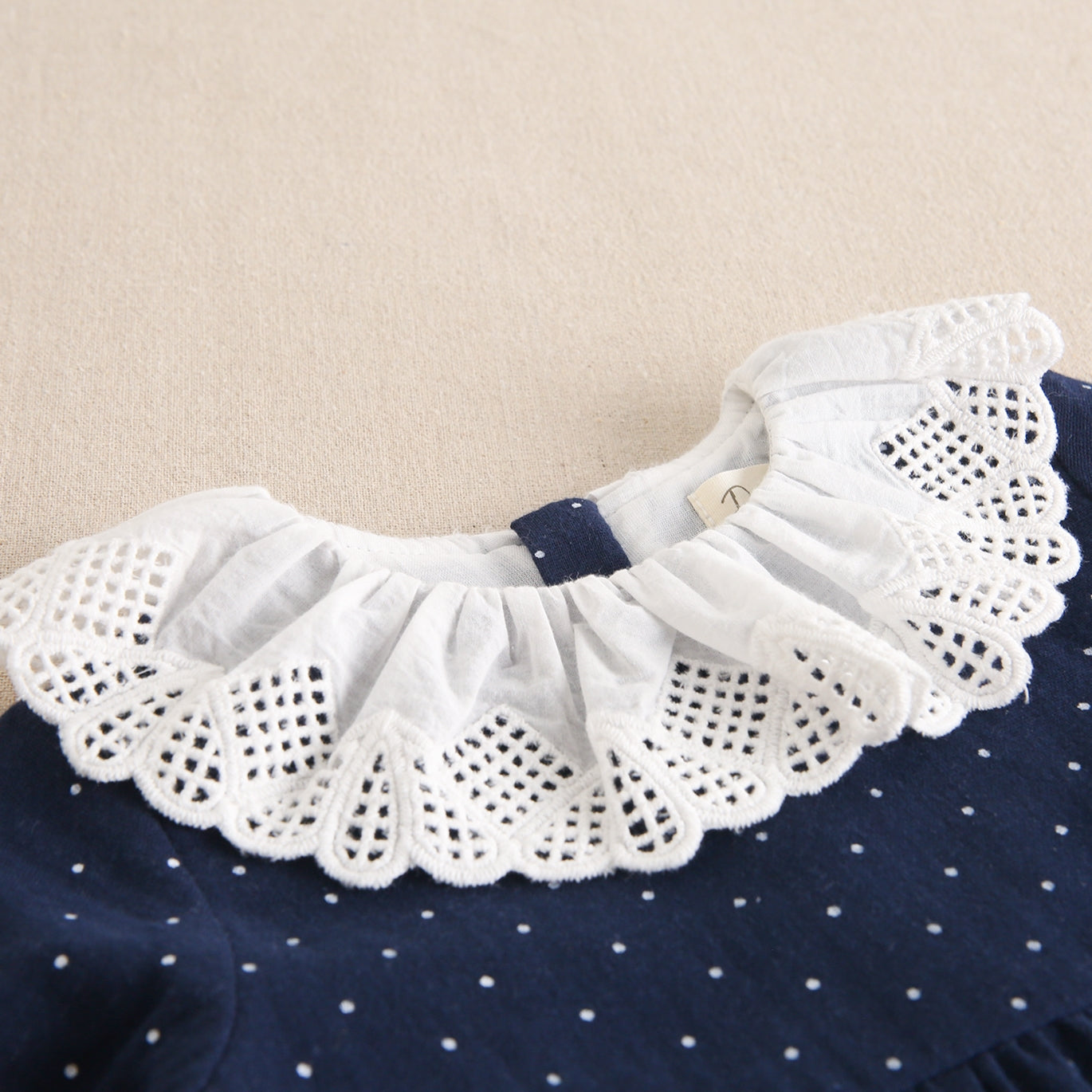 Vestido bebé niña preppy