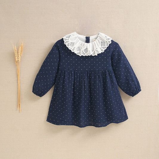 Vestido bebé niña preppy