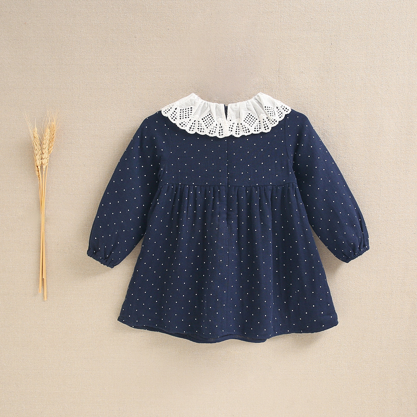 Vestido bebé niña preppy