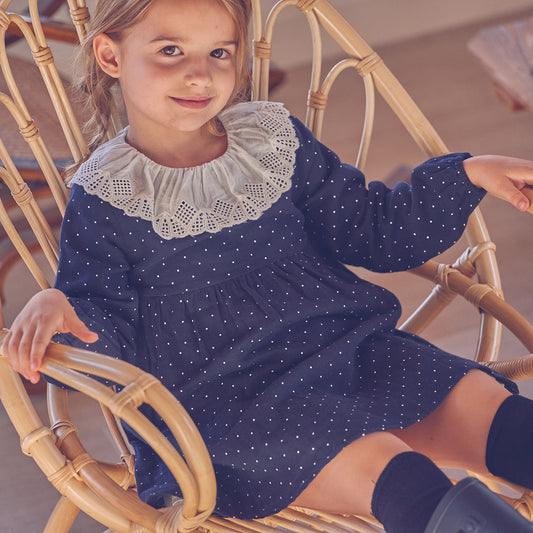 Vestido Jr niña preppy