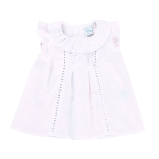 Blusa bebé niña con jaretas