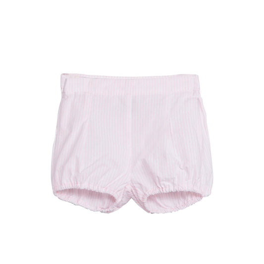 Short bebé niño rayas rosas
