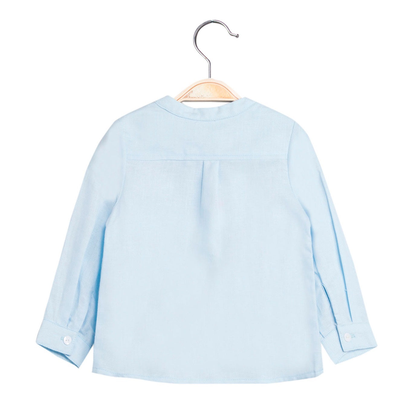 Camisa bebé niño azul agua