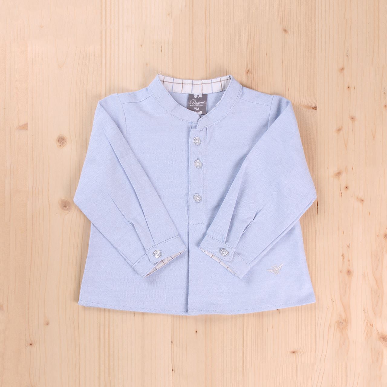 Camisa bebé niño Oxford azul